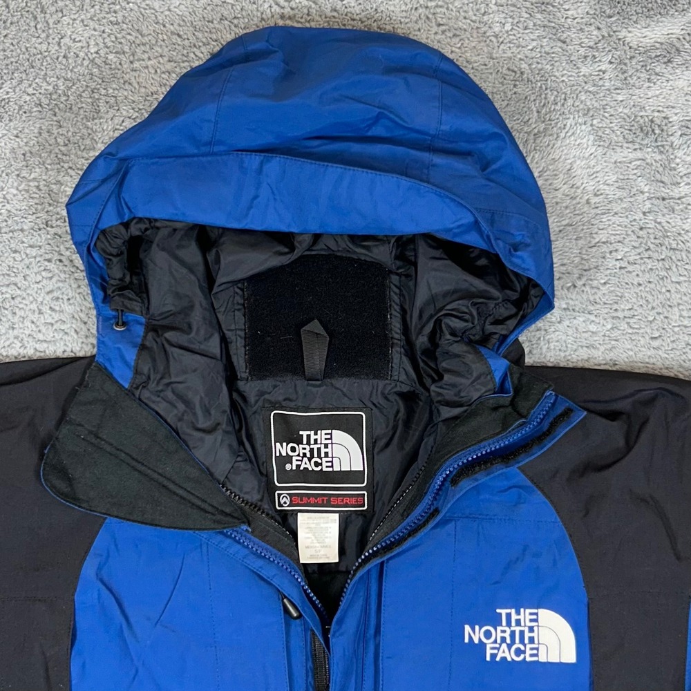 VTG The North Face Summit Series Gore-Tex XCR Jacket Blue Black Mens Small